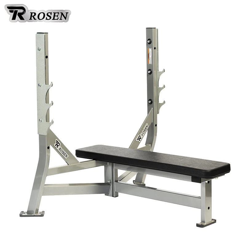 Commercial ROSEN HammerFitness Equipment Plate Loaded Machines Flat Bench Machine Gym Use For Bodybuilding