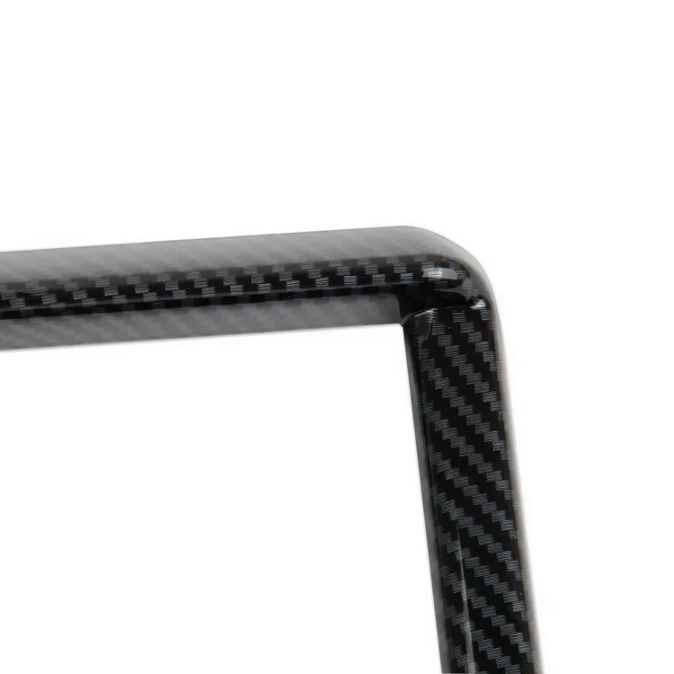 For FORD maverick 2022  auto decorative  Carbon Fiber Navigation Screen Panel Cover Trim