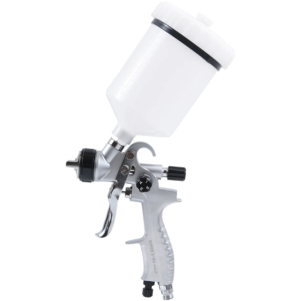 High Quality HVLP Spray Gun 319G Painting Gun 1.3mm Nozzle Water Based Professional Brown Air Spray Gun Airbrush For Car