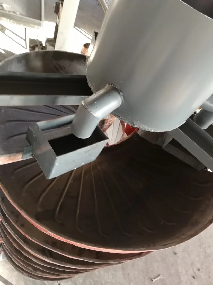 High efficient spiral gravity separator spiral chute for sale