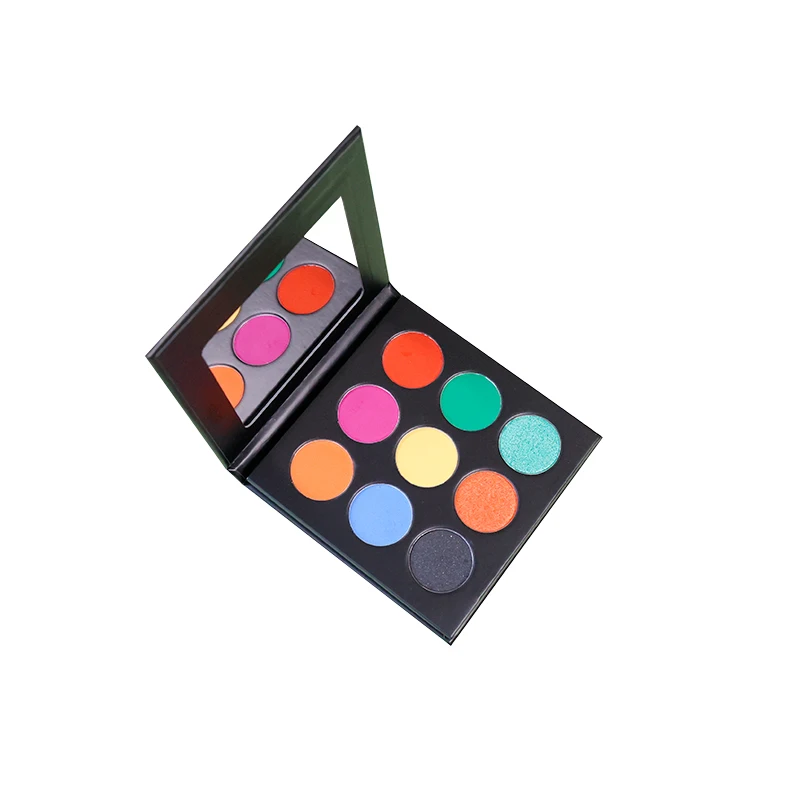 Wholesale Matte Glitter Makeup Press Powder High Pigmented Eyeshadow Palette Private Label Eyeshadow Palette