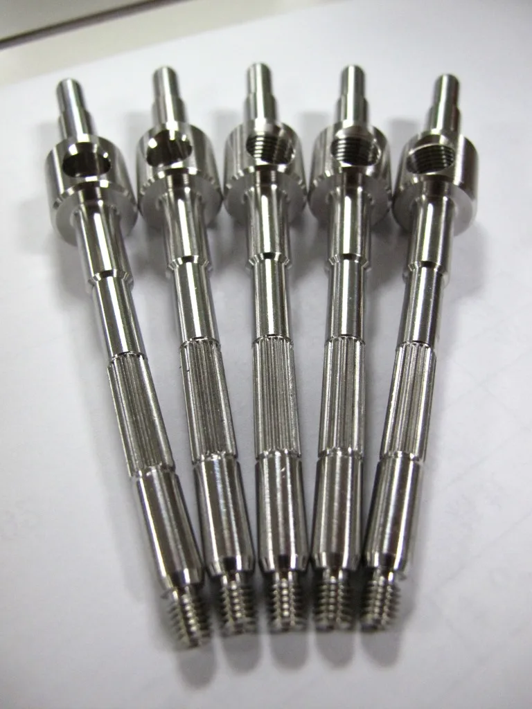 High Precision Stainless Steel Valve Stems Industrial Accessory Extension Shaft