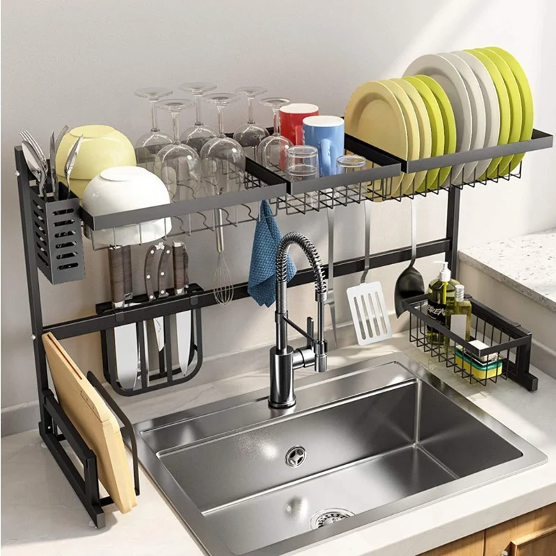 Customized Drying Rack Over Sink Kitchen Organizer Kitchen Shelf DRS333