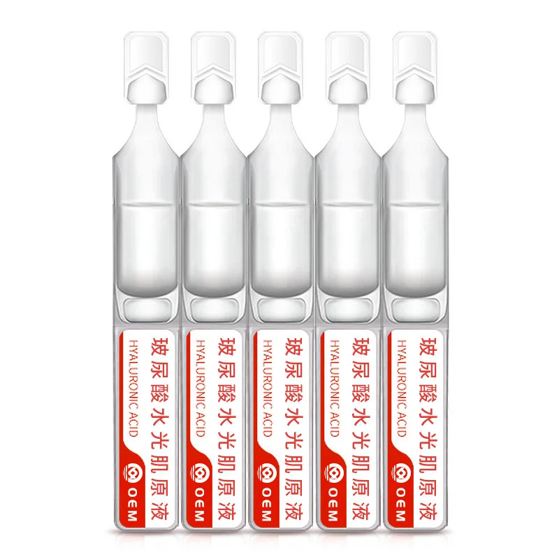 Skin Care Water Light Needle Anti Aging Lifting Firming Whitening Hyaluronic Acid Six Peptides Mango Face Serum