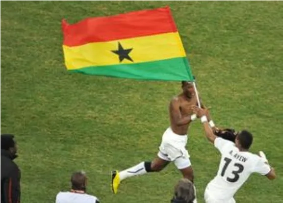 Factory wholesale Ghana flag custom from china 90X150 CM Ghana flag 3x5 ft