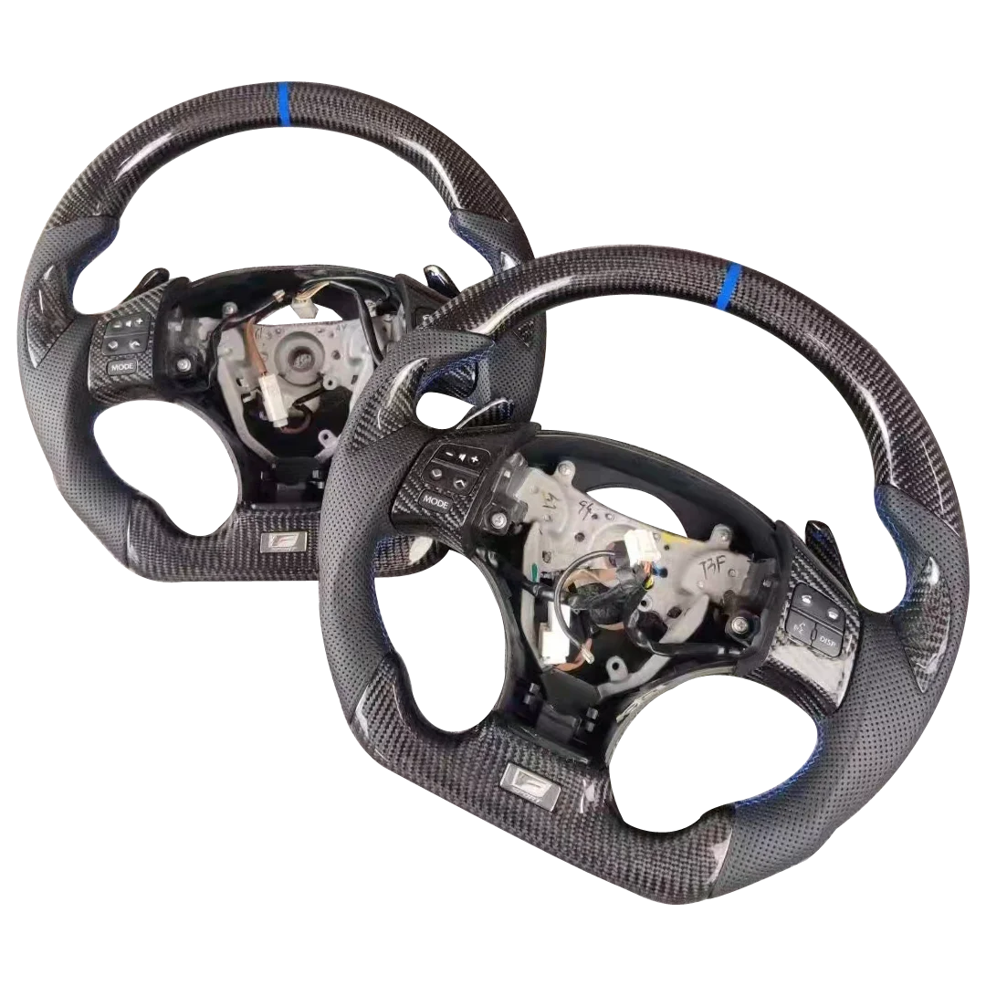 Private Custom LED Carbon Fiber Steering Wheel For Lexus Is250 Is350 Isf/ Available For All Car Models