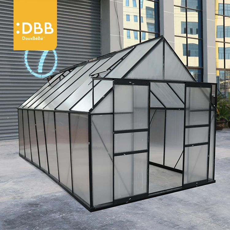 Commercial Greenhouse Garden Greenhouse Grow Space Horticultural Coated Aluminium Greenhouse