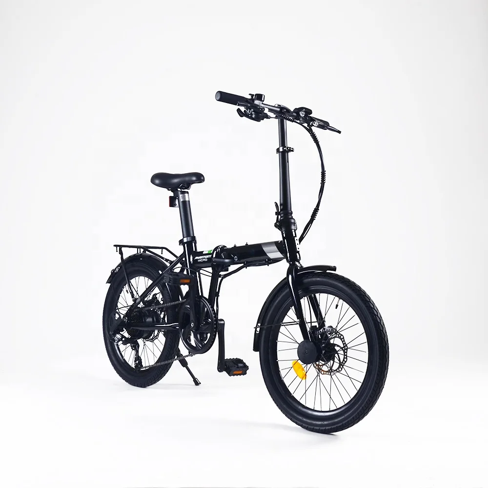 With Kenda Tire Hottech Ancheer Folding Electric Bicycle Bike 2020 China Folding Pedal Lithium Battery 250W 36V 31 - 60 Km HM20