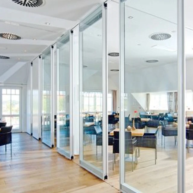 Алюминиевый профиль съемная офисная стеклянная перегородка для многофункциональной