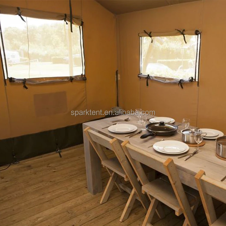 5x7 м на открытом воздухе для отдыха Safari Lodge класса люкс Кемпинг юрта дом палатка с