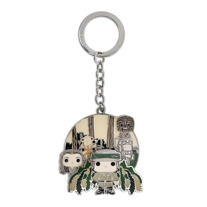 High Quality Keychain Customized Safty Durable Key Ring Enamel Metal Amine Keychain