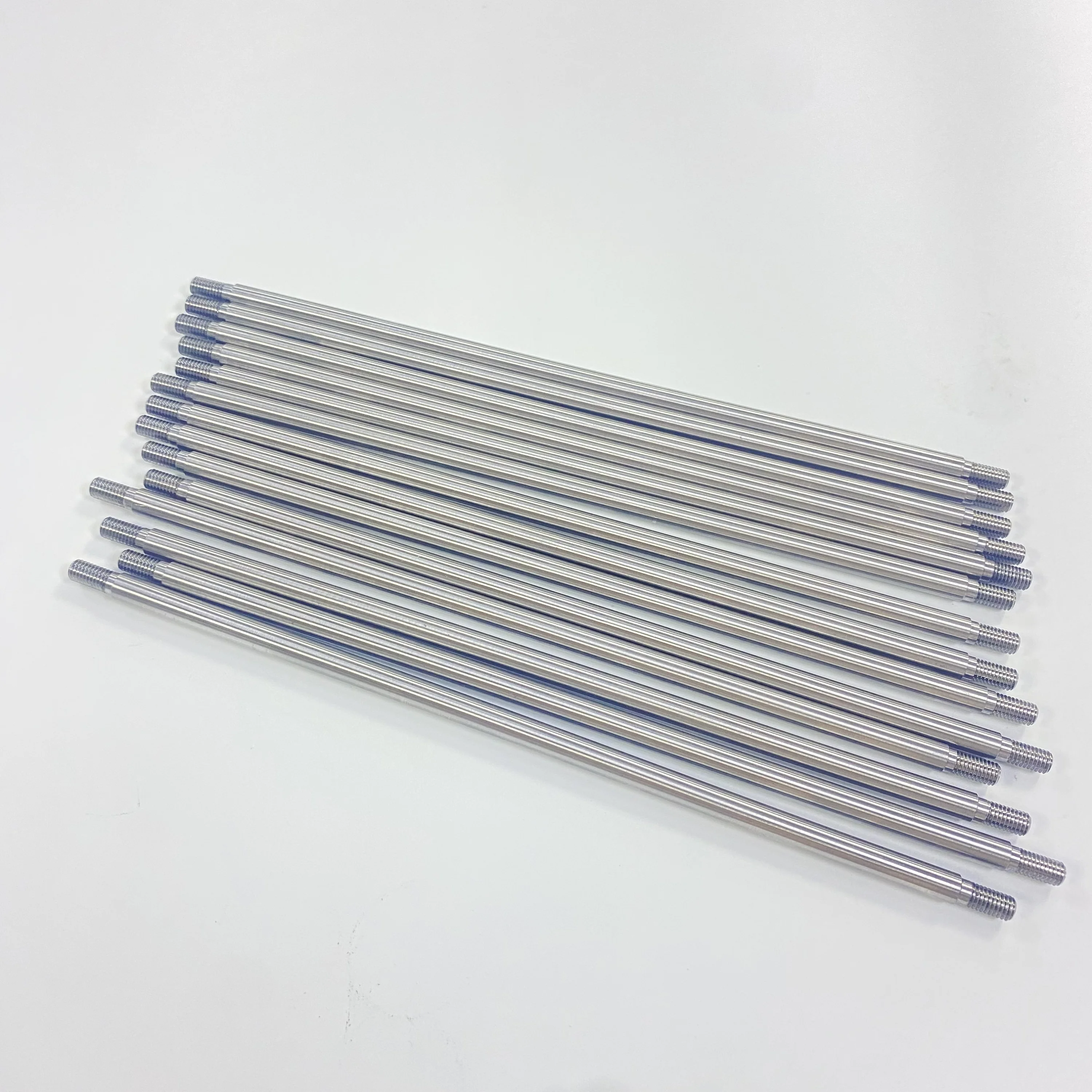 High Precision Axis Machine Metal CNC Cylinder Hollow Long Steel Shafts Customized Machining Service Stainless Steel Drilling