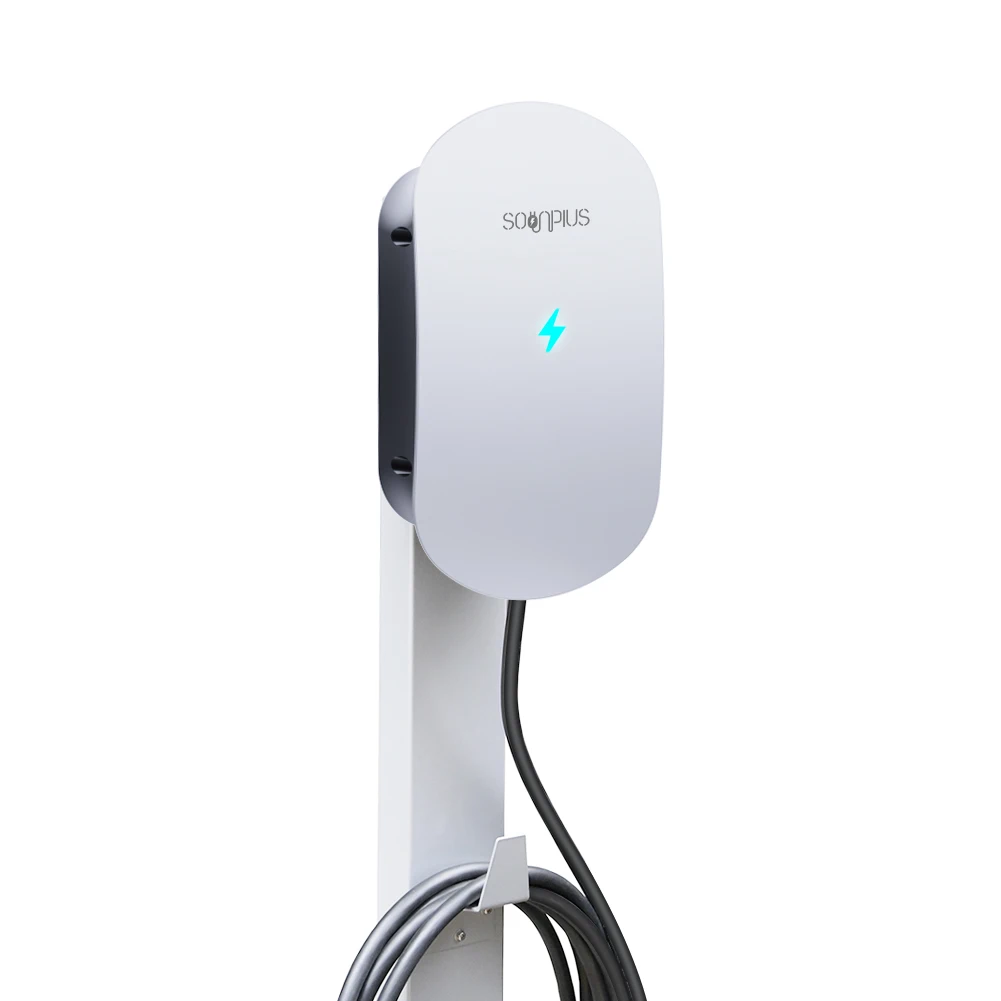 32A 3 Phase 7kw 11kw 22kw Wallbox Fast Electric Vehicle Charge Type 2 EV Charging Station Wall Mount EV Charger for Home