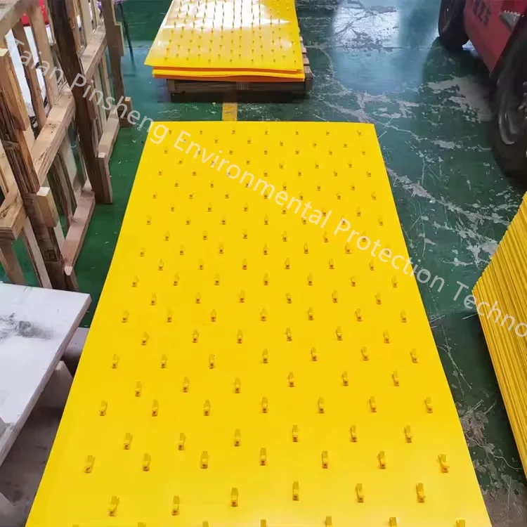 plastic pe V-lock Anchor sheet / Concrete protective liner Anchoring pe board