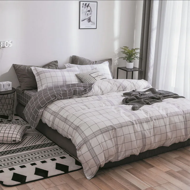 Bedding Set with Comforter Bed Sheet King Size Bedsheets  cheap 12 piece bedding sets with curtains microfiber printed bed linen