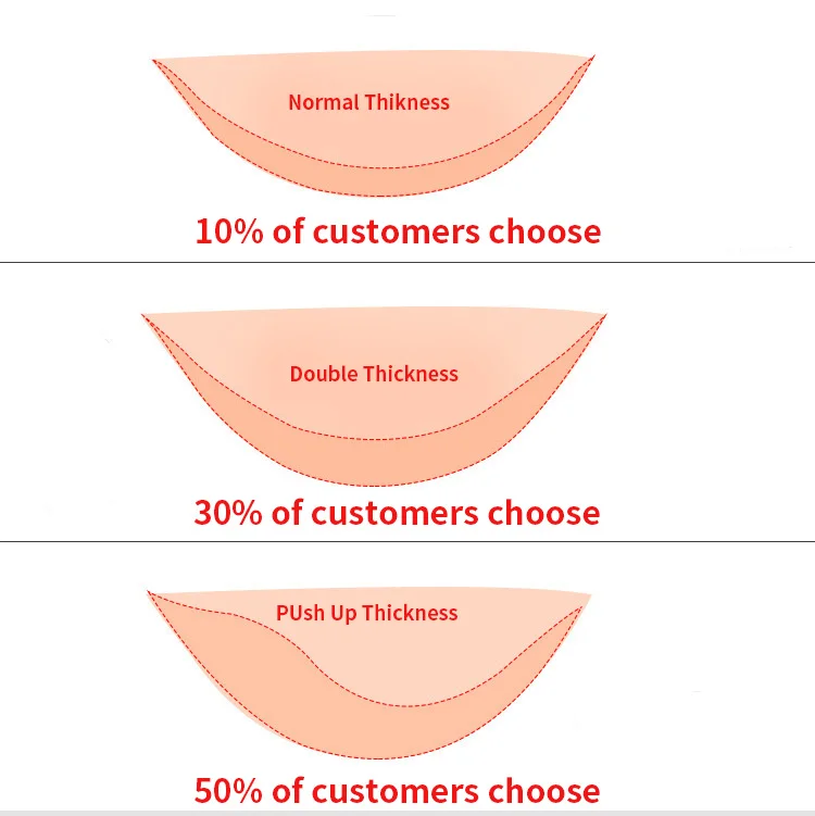 Reusable Strapless Self  Adhesive Silicone underwear Invisible Push-up Bra Large Bust sex clothes for women