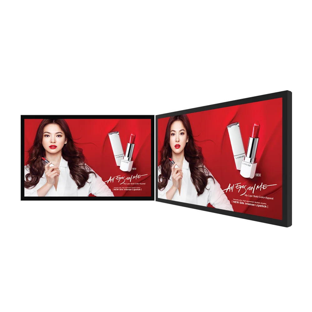 Тонкий плоский ЖК-экран рекламный дисплей настенный наружный ЖК-цифровой вывески для рекламы 3000 nits яркость