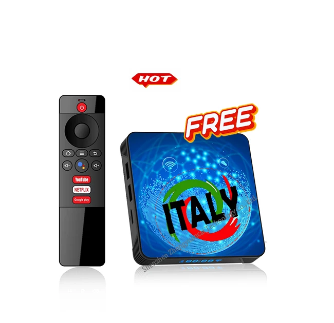 Best Stable android 11 X88 PRO smart tv box italy iptv 4K China factory supply free test