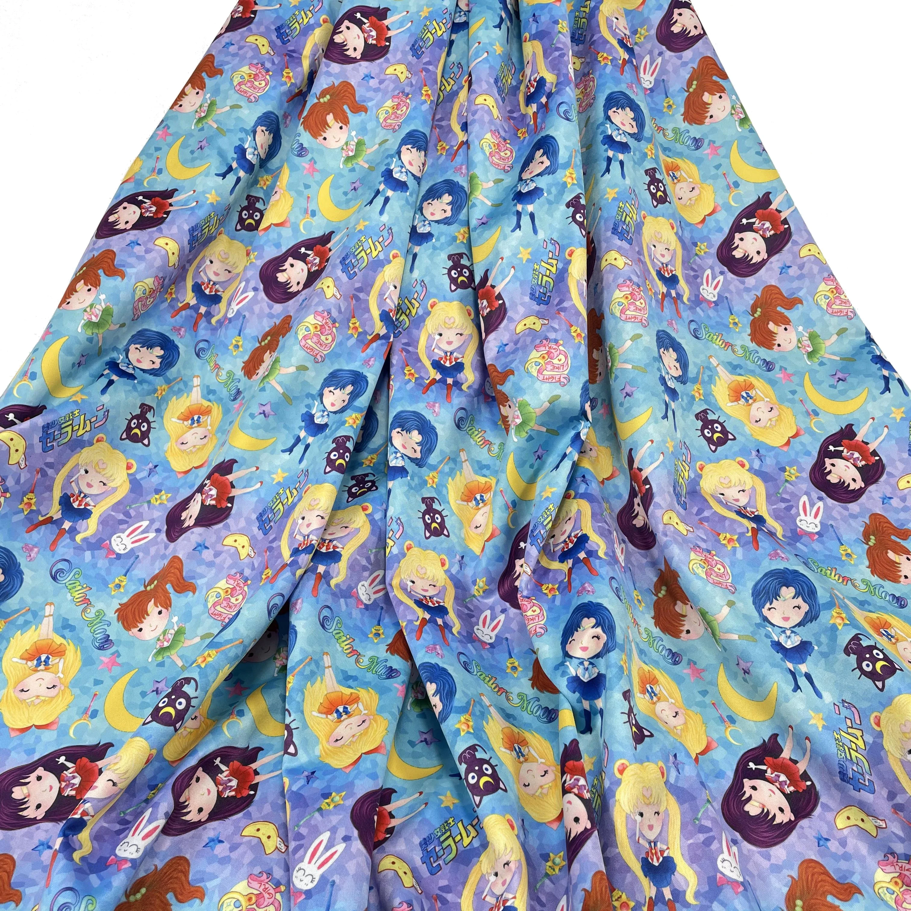 
New fashion design waterproof printed pul fabric pul diaper fabric 