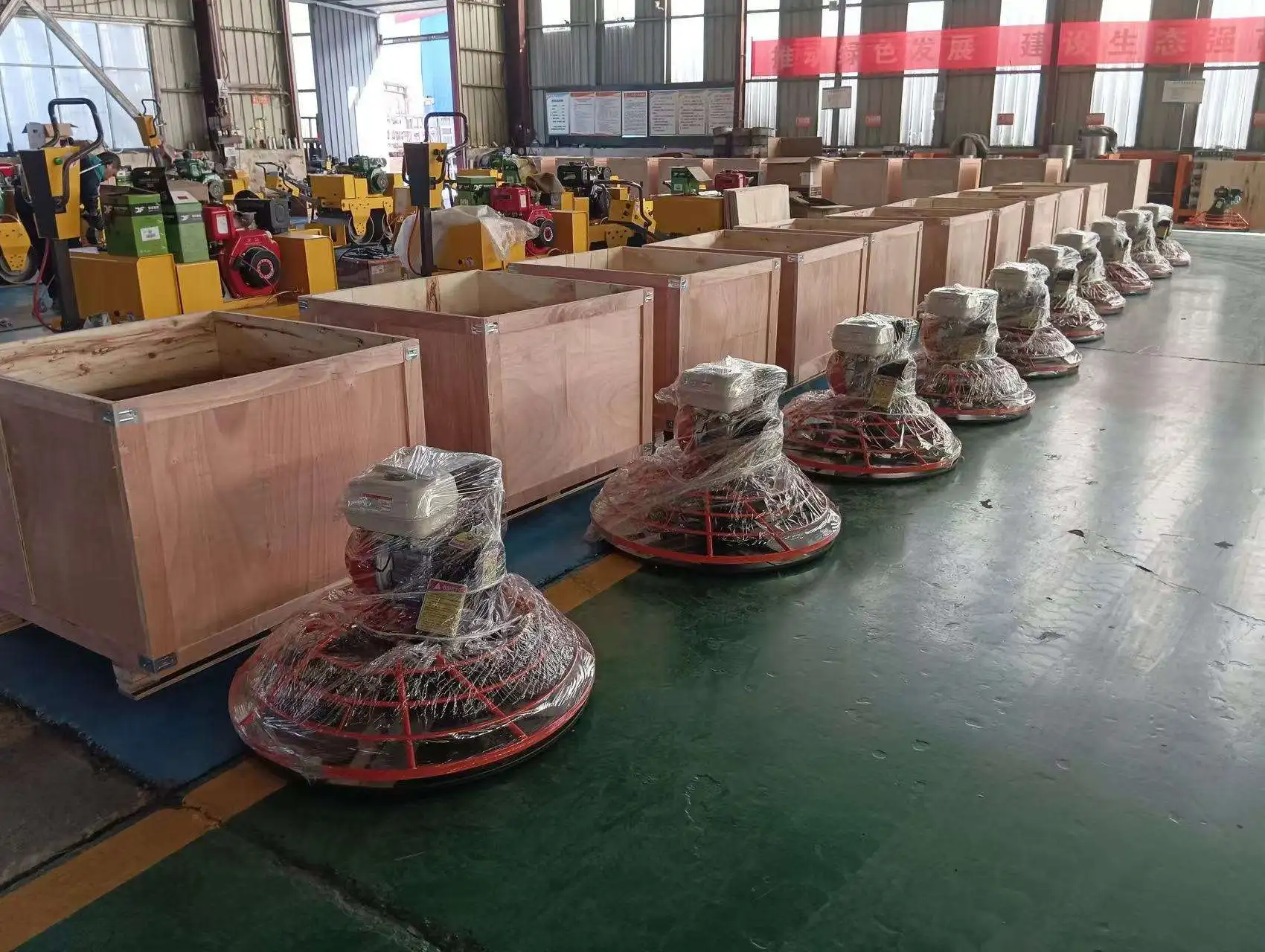 Best selling quality gasoline concrete walk-behind power trowel machine