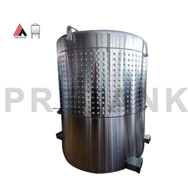 Portable Fermentation Tank suppliers open top forklit stainless steel wine fermenter tank