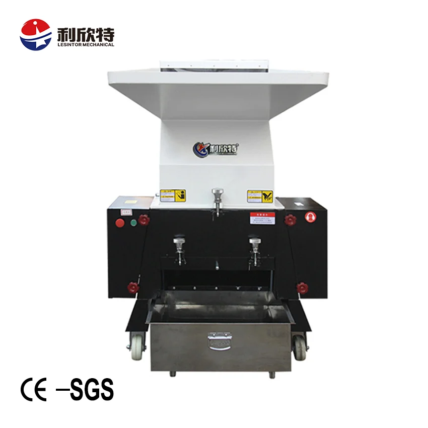 Lesintor Plastic Crusher Recycling Shredder Waste Bottle Crusheing Machine polystyrene crusher