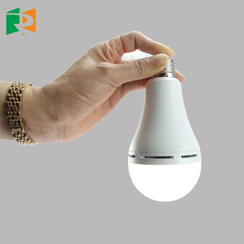 Emergency Light LED Battery Operated E27 B22 Base Bulb Lamp 15W Rechargeable Emergency LED Light Bulb