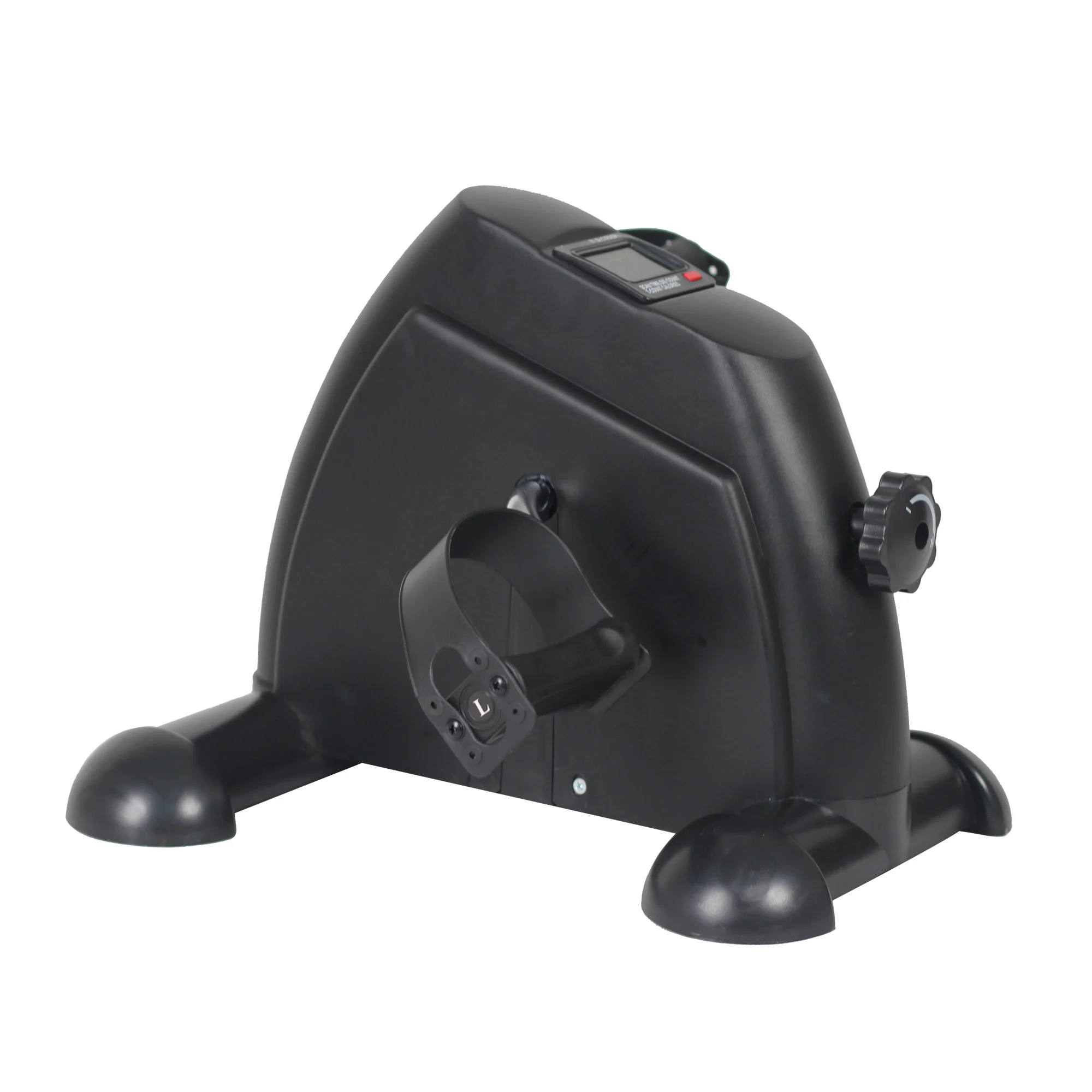 Mini Home Exercise Bike with LCD Display Ribbon System Forward and Backward Motion for Gym Use