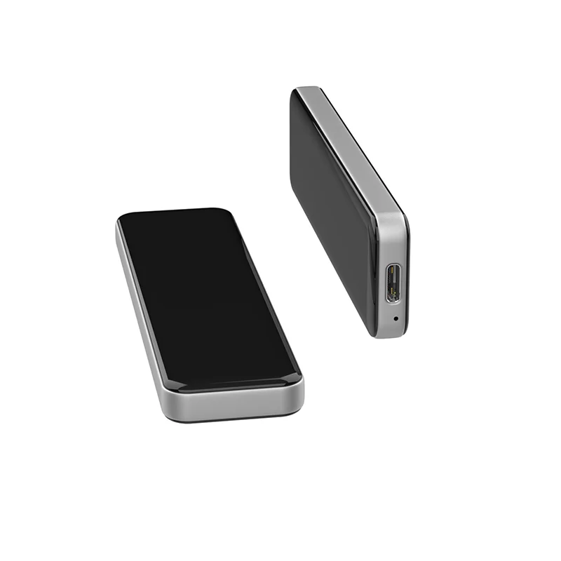 Алюминиевый внешний жесткий диск 2 ТБ NVMe M Key m.2 Type-c