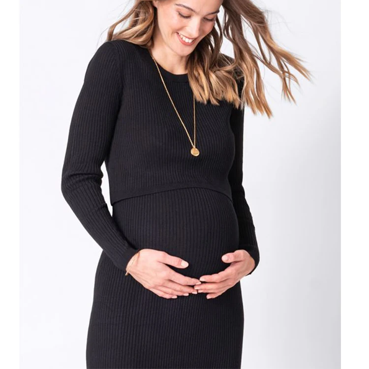 New arrival fashion pregnant women sexy photos maternity top