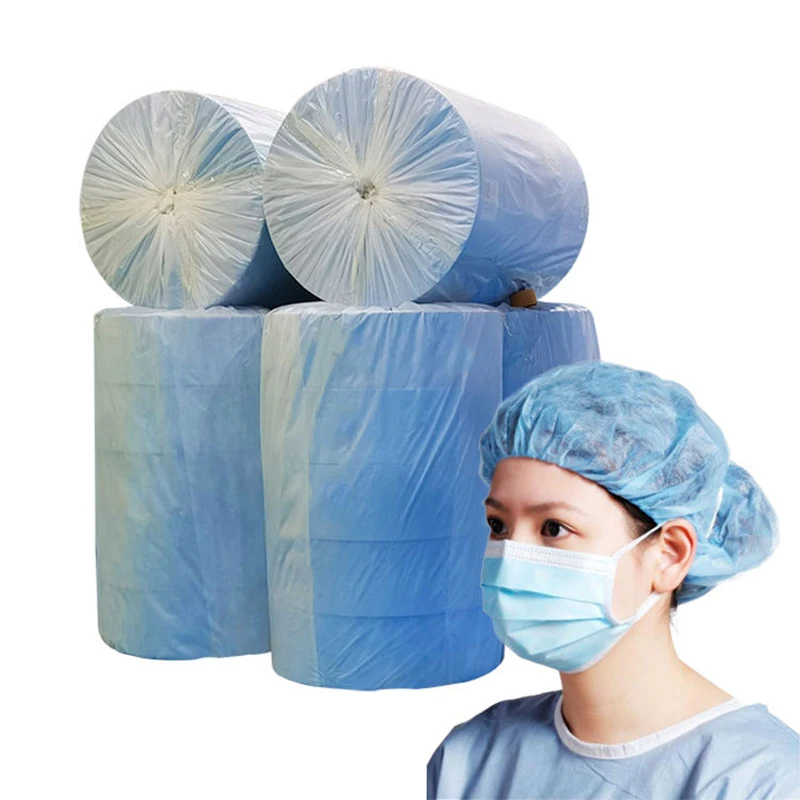 OEM 100% pp spunbonded non woven perforated fabric for mask medical product spunbond