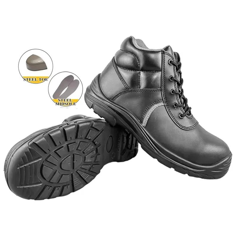 New Product Customization S3 Boots mining Industrial Desert Anti-Smashing Anti-Stab Safety Shoes  For Man With PU Shoes