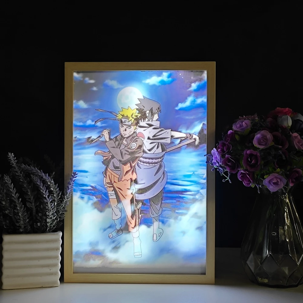 Quality Wall porch led color lights crystal porcelain large wall art painting wall lamp frame