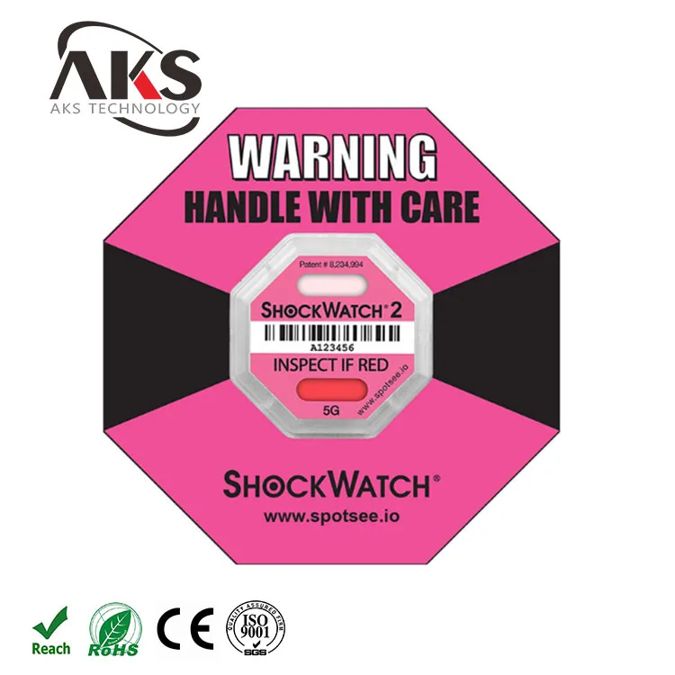 Shockwatch Shock Proof  Label Original Impact Indicator Shipping Warning Labels in Stock