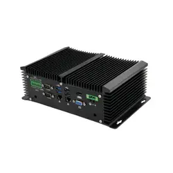 Factory Wholesale Intel Core I3 I5 I7 Small Mini Pc With 4gb Ram Ssd Windows 10 6usb Industrial Control Fanless Computer