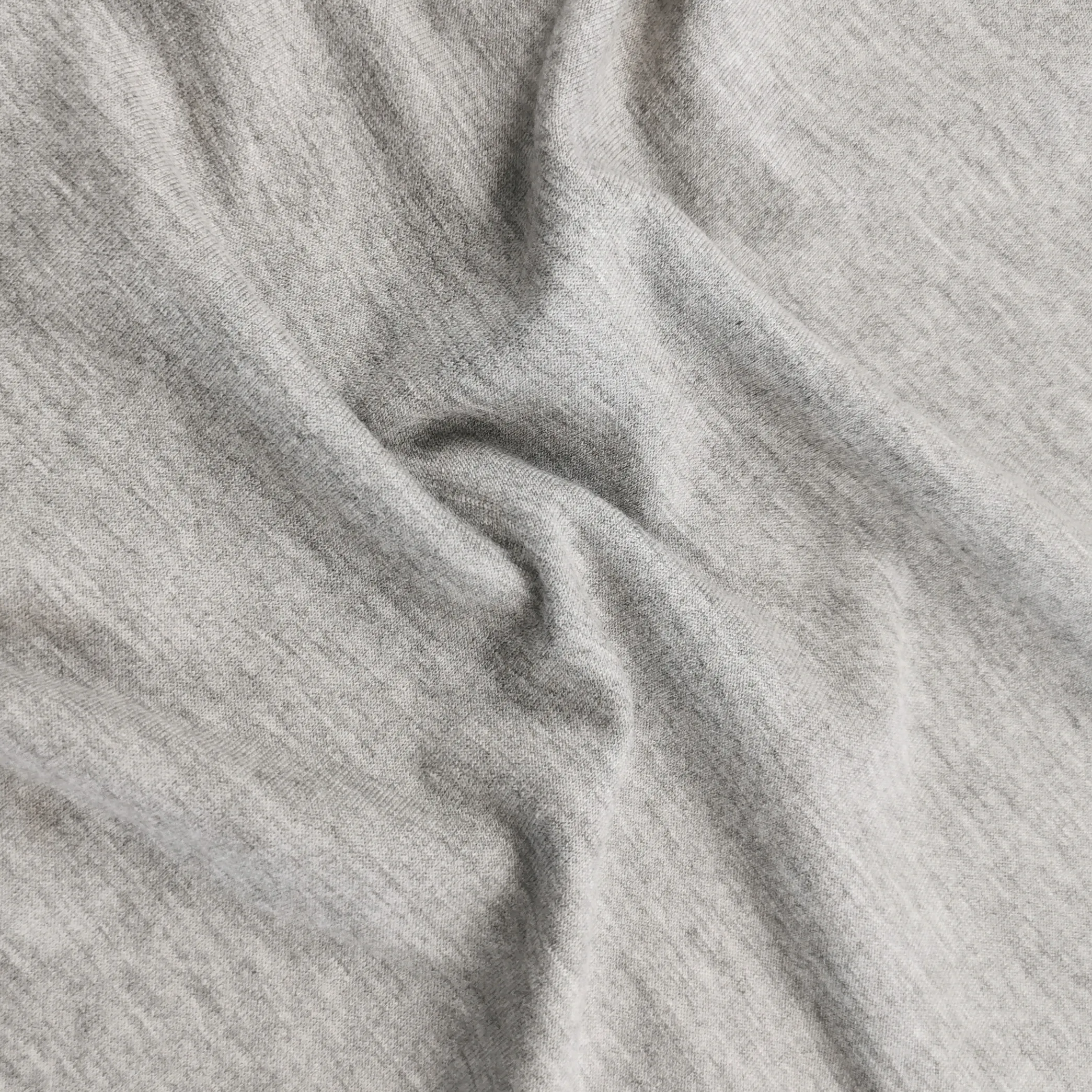 Hot sale two tone  French Terry   Fabric Polyester and spandex Knitted Fabric for fleece