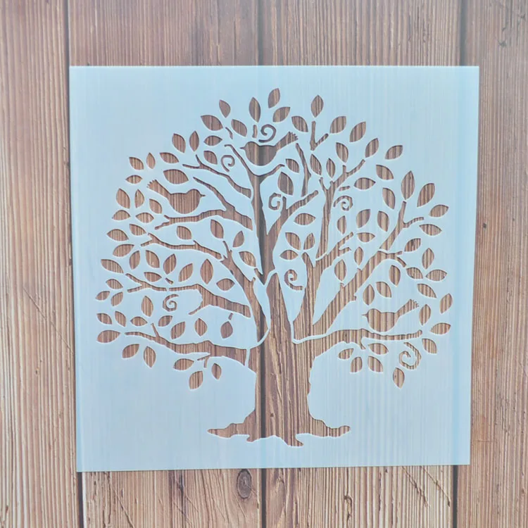High Quality Customized Design Plastic Stencil For Scrapbooking