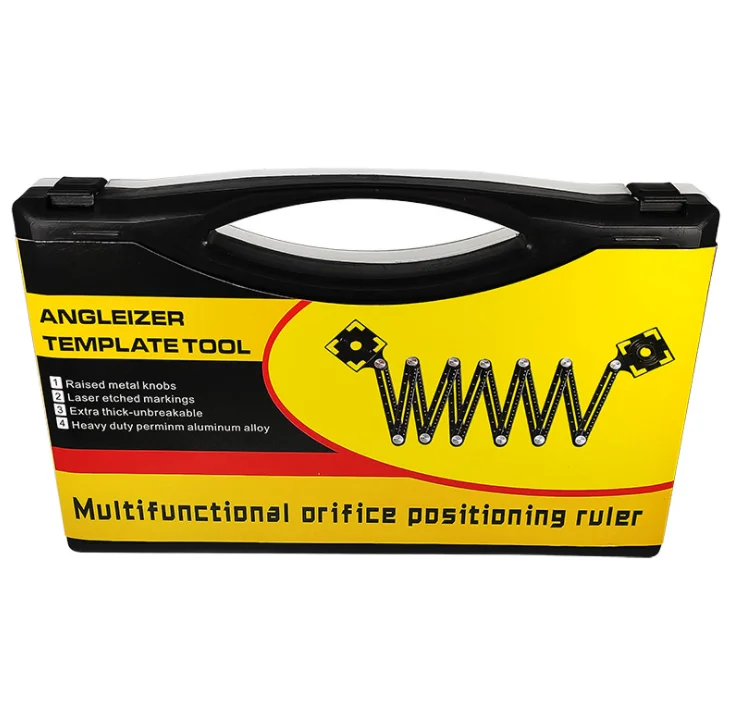 Contains Level Aluminum Alloy Six-fold Ruler Ceramic Tile Opening Locator Set Kit