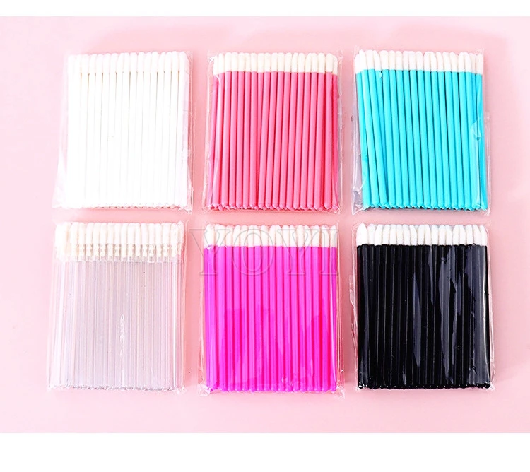 Wholesale Lash Extension Supplies Accessories Lip Wand Eyelash Mascara Wands for Eyelash Extension Mascara Brush