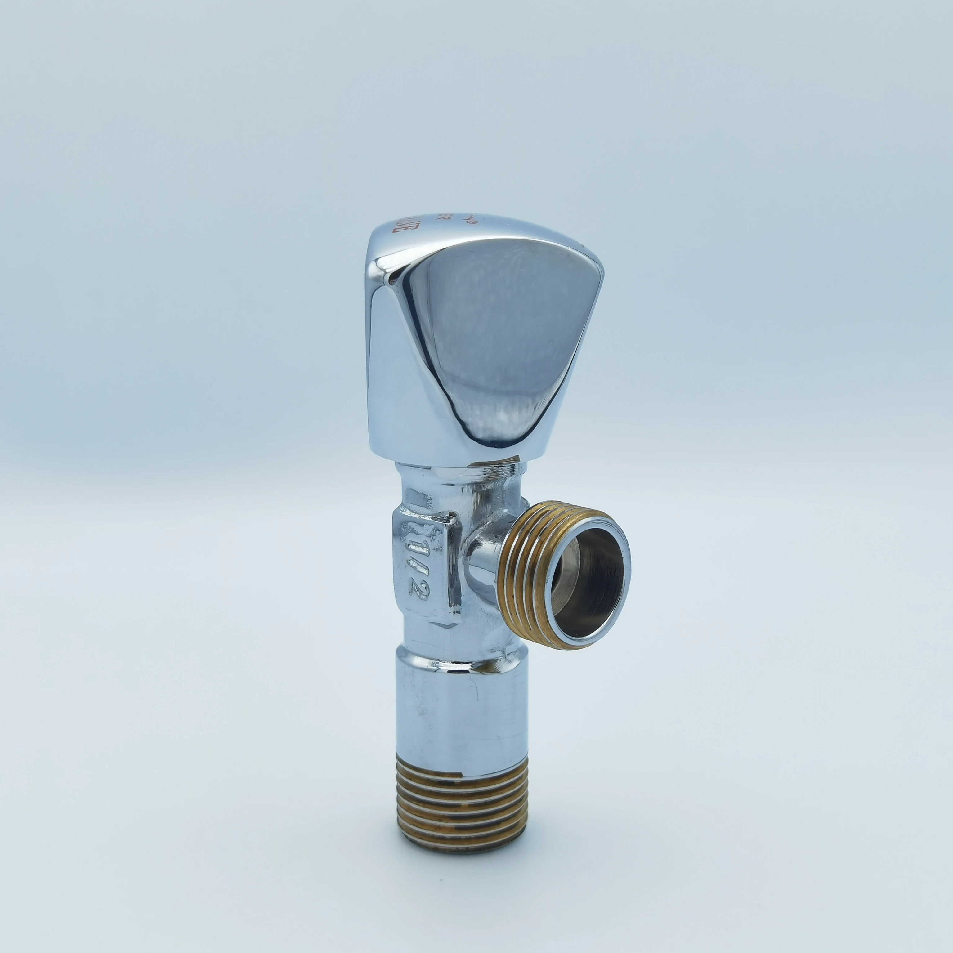 Plumbing Material middle east angle valve brass body plastic cartridge triangle angle Valve