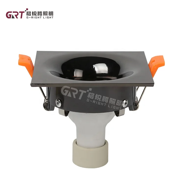 New Design Portable Multifunctional MR16 GU10 Frame 3000K 4000K 6400K 50w Recessed Square Led Spotlight