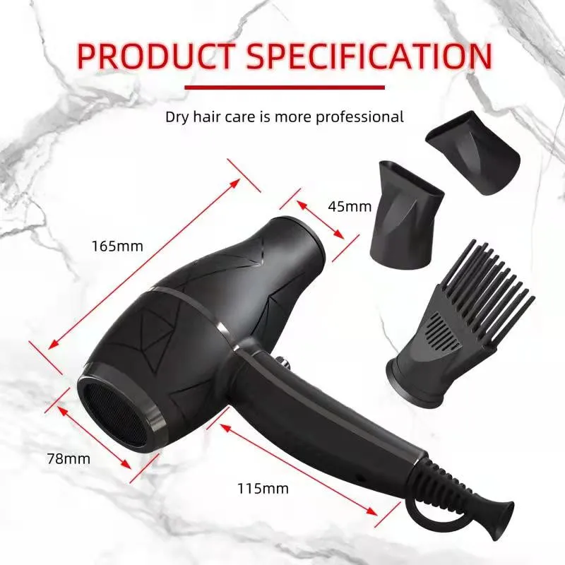 Certificate Professional 2000W Hair Dryer Salon Safe Power Dryer