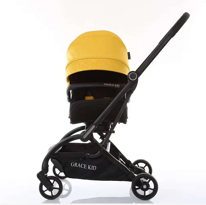 Foldable Stroller Carriage Newborn Pram Luxury Two-way Push 360 Rotate Trolley Cheap Baby Travel Stroller