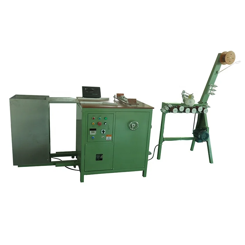 textile woven belt and elastic measuring and rolling machine