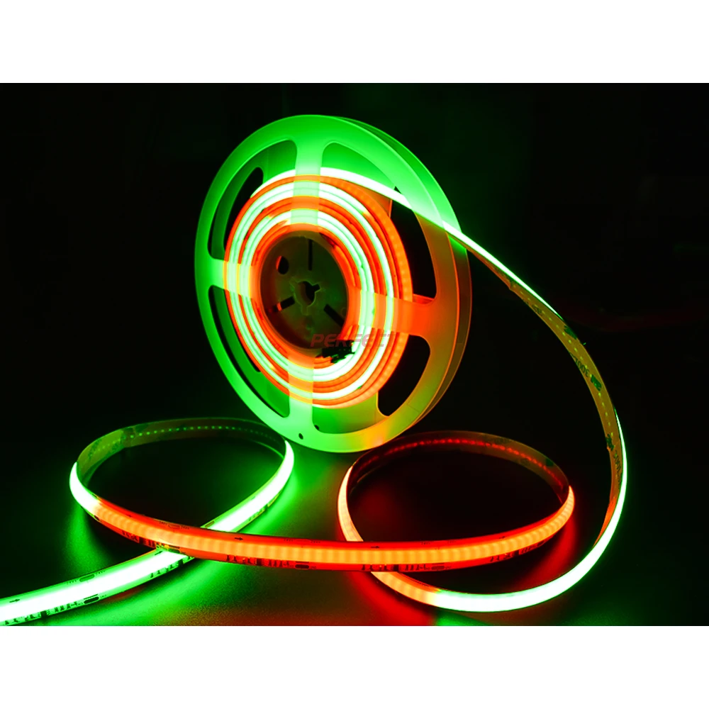 new Pixel RGB Cob Led Strip 720leds/m WS2811 24V 12mm 21W RGBIC Addressable Cob Led Strip