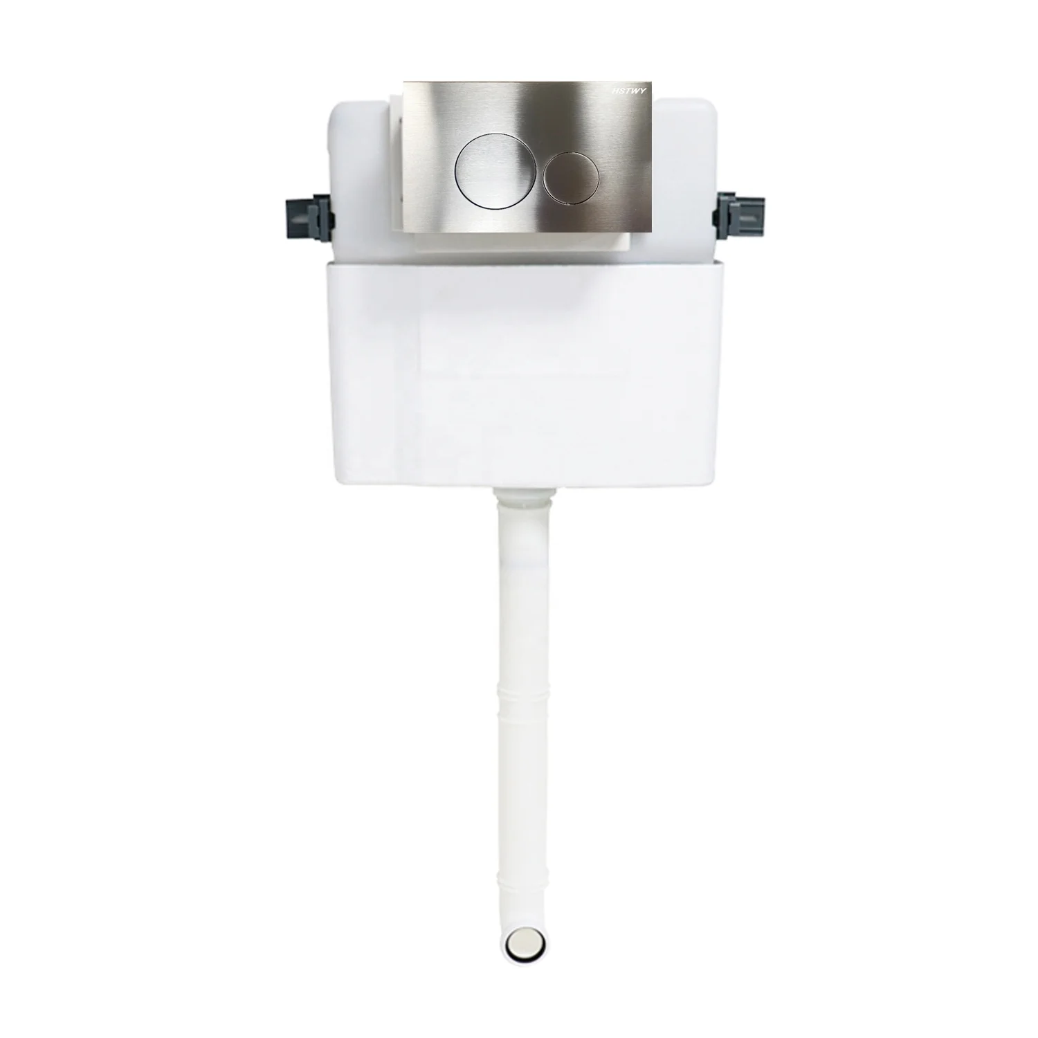 In-Wall Plastic Concealed Dual Flush Tank FS2001-D Squatting Pan Compatible with F5020 Flush Plate