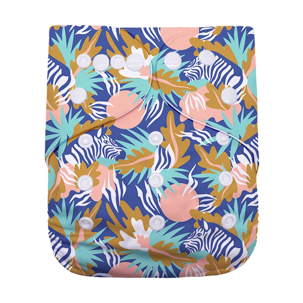 
Washable cloth diaper double gusset multiple styles cloth diapers with insert reusable 