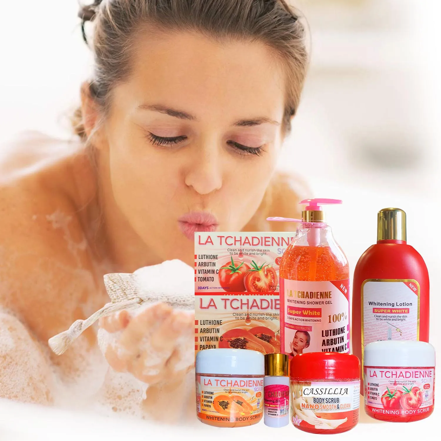 Wholesale Private Label Moisturize Body Care Spa Bath Basket and Body Care Gift Set Customized Shower Gel Lotion Soap Sets