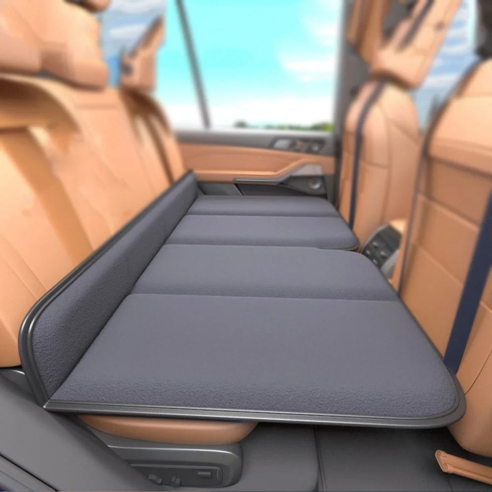 Back Seat Folding Mattress Rear Sleeping Pad Non-Inflatable Hard Board Car Travel Bed