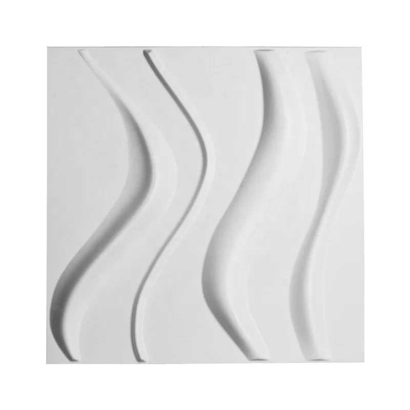 3D Wall Paneling Interior Outdoor Anti UV Wall Panel Decoration Eco-friendly Material  PVC Wall Panel
